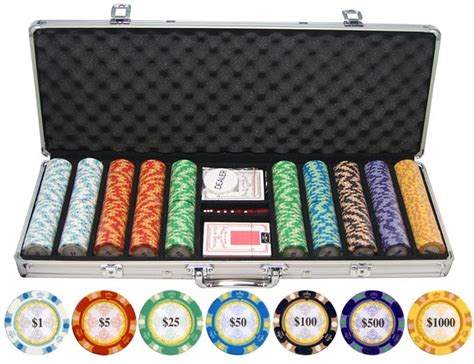 monte carlo poker chip|500pc 13.5g Monte Carlo Clay Poker Chip Set .